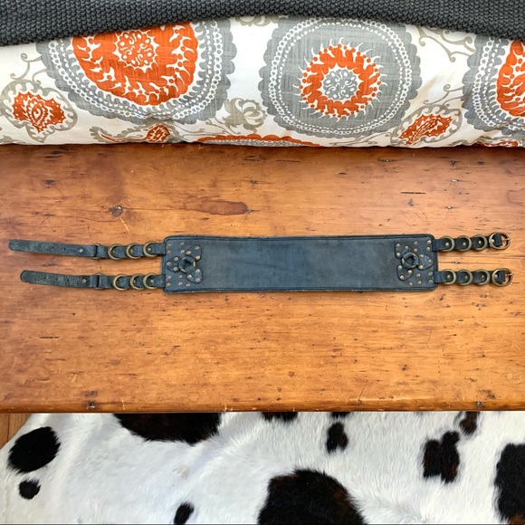 Free People Easy Rider Wide Waist Belt - Picture 2 of 8